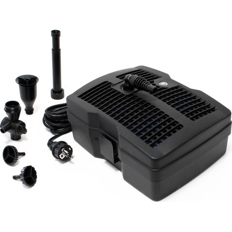 SunSun CUF-6000 3 en 1, filtro & bomba para fuentes 4500l 54W & clarificador-UV 9W (1/5)