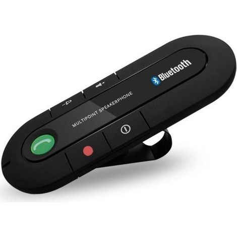 Kit manos libres Bluetooth premium - Kit Bluetooth para coche - Inalámbrico - Llamadas manos libres seguras - Universal (1/5)