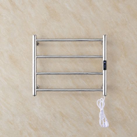 Sèche-serviettes électrique 9018 brillant nouveau 450540120 mm acier inoxydable 304 45 × 54 × 10 cm 2 kg – Livraison gratuite (1/5)