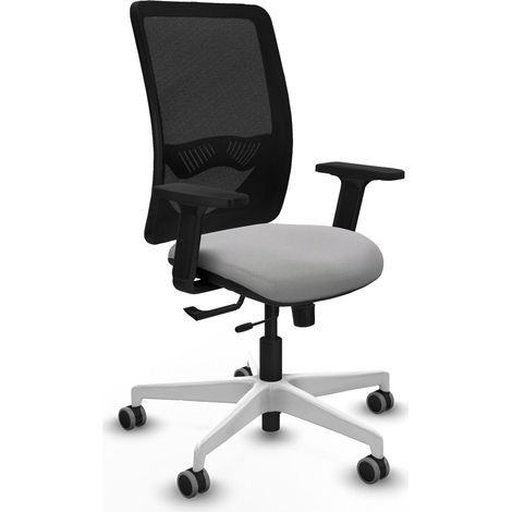 Chaise de bureau piqueras y crespo Zulema noir mousse haute densité (1/2)