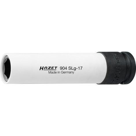 Hazet 904Slg-17 Inserto Chiave A Bussola Per Avvitatori Ad Impulso Esagonale, Multicolore, Attacco Quadro, Cavo, 12.5 mm 1/2 di Pollice (1/4)