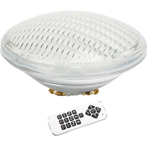 Ampoule LED colorée pour piscine, lampe submersible encastrée type Par56, éclairage aquatique multicolore.