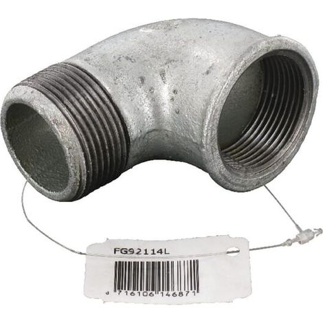 Codo galv. hemb/macho 1 1/4" UNIVERSAL FG92114L (1/2)