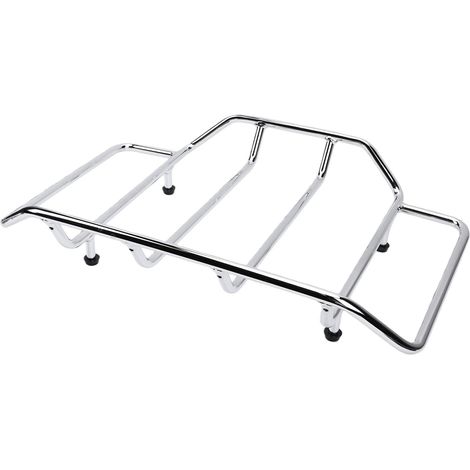 Removable Motorcycle Luggage Rack in Chrome-Plated Iron (1/5)