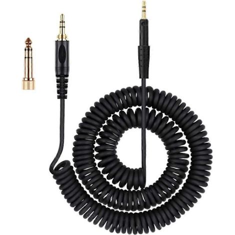 Rallonge à ressort avec adaptateurs 6,35 mm pour HD8, HD6, HD7, DJ750, HD598SE et HD598CS (1/5)