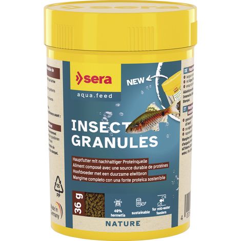 Sera Fischfutter mit Insekten Insect Granules 100 ml