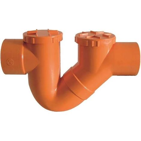 Sifone "italiana resine" ø100 in pvc (1/2)