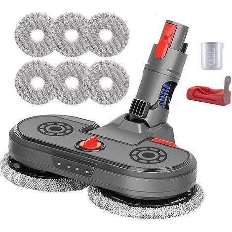 Brosse pour aspirateur Electric Floor Serpillière Head pour V7 V8 V10 V11 Aspirateur Wet and Dry Spray Brosse Head avec Switch Lock (1/5)