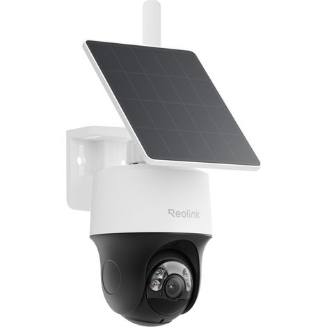 Reolink 4G LTE Wireless Outdoor Camera 4MP 360° Auto Tracking Go PT S Lite Pan Tilt 4G SIM Card Included Non Removable Color Night Vision AI Detection Solar Panel Included (1/5)