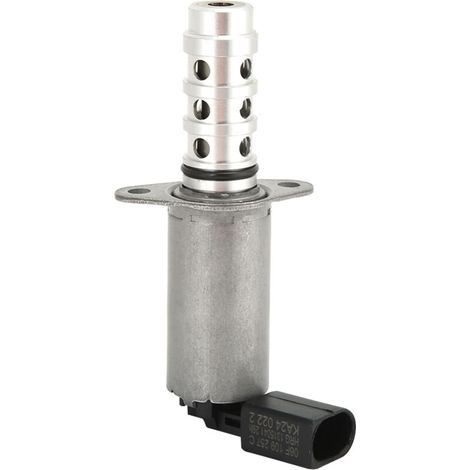 Solénoïde d'arbre à cames à distribution Variable d'admission de soupape de commande d'huile adapté pour A3/A4/TT 06F 109 257 C. (1/5)