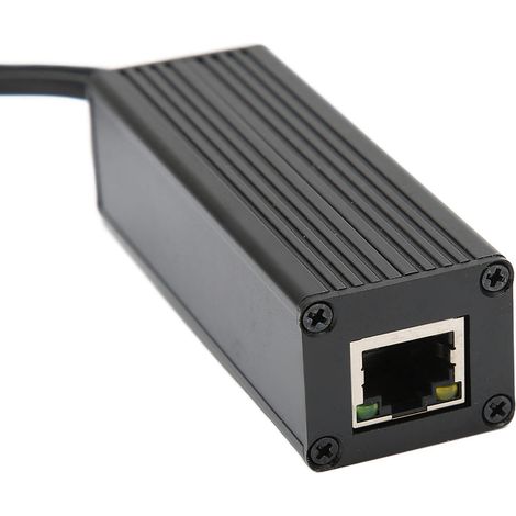 Répartiteur PoE, boîtier métallique, alimentation 5 V 2,5 A, interface Type C, séparateur PoE Gigabit de qualité industrielle (1/5)