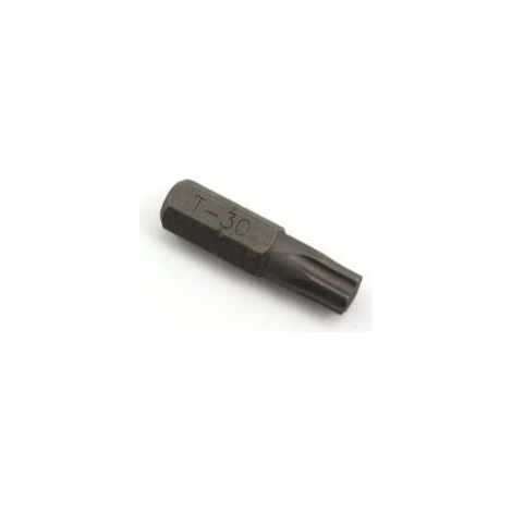 Punta Torx Jonnesway  1/4" T30 x 25 mm, ideal para trabajos de precisión, alta durabilidad, ajuste perfecto, empuñadura de 1/4", compatible con herramientas estándar.