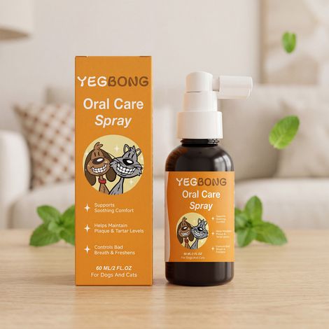 Spray bucco-dentaire pour animaux : nettoie et protège en douceur la bouche de votre animal, pour une hygiène bucco-dentaire quotidienne simplifiée – 60 ml (1/5)