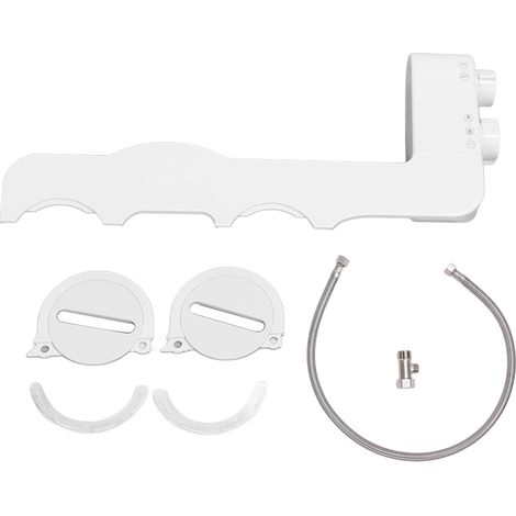 Douchette WC ABS Double Buse avec Raccord G1/2 pour Femmes Enceintes et Hygiène Intime (1/5)