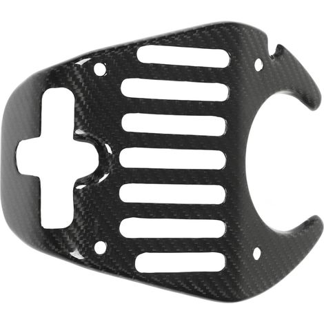 Cache-serrure de moteur en fibre de carbone pré-imprégnée, tissage sergé, remplacement pour Ferrari 458 Italia Spider Speciale 2010-2015 (1/5)