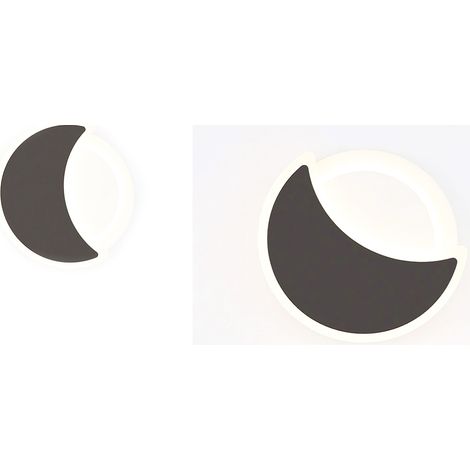 Applique LED da parete luce fredda moderno mezza luna lampada a muro BD-021 (1/5)