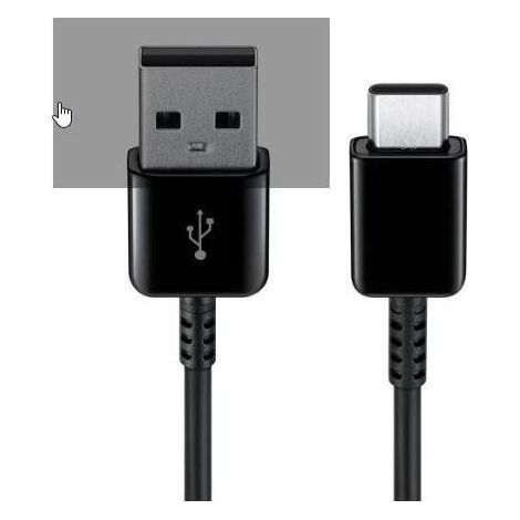 Cable USB-A - USB-C de Samsung de 0,8 m - negro