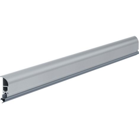 Joint de porte WE-Dicht fed. gel.L.2100mm l.10,3mm aluminium anodisé argent. H/M/Ku. porte L/R