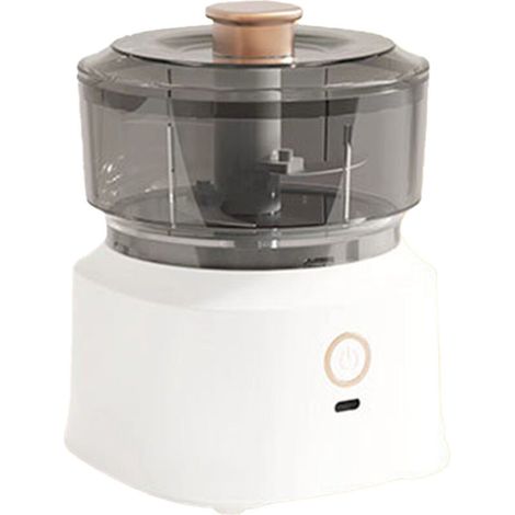 Hachoir à Viande Électrique Multifonction - Lames Inox, Sécurité Maximale, Mélangeur Cuisine Blanc (1/5)