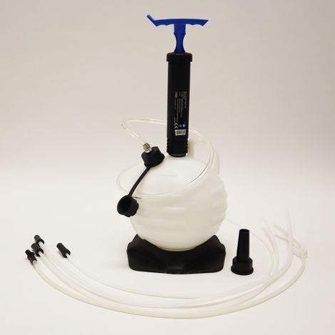 Bituxx Universal Öl Absaugpumpe Pumpe Ölabfüllgerät Öl Absauggerät Getriebeölpumpe Ölfüllgerät Manuell Handpumpe 6L