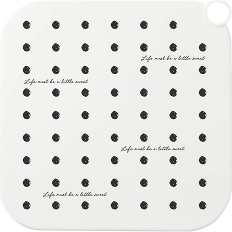 Tappo di scarico quadrato in silicone antiodore per lavello da cucina e da bagno