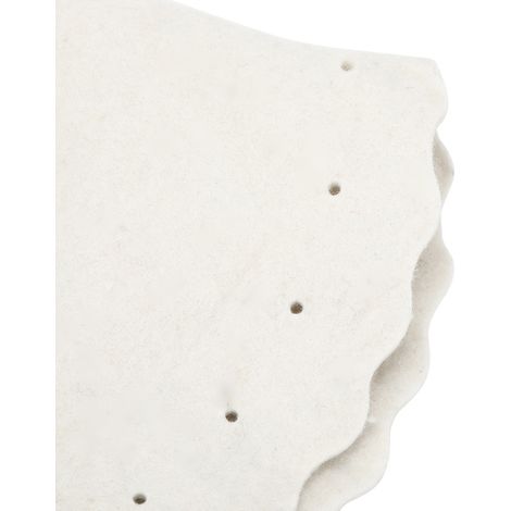 Chapeau de Sauna Wool Felt Sauna Hat Blanc - Chapeau Homme/Femme - Coton Blanc - 1 X Hat