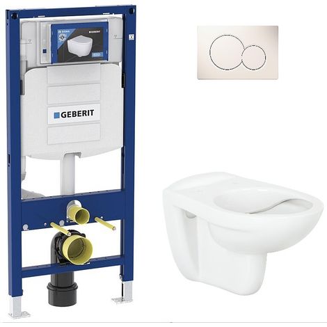 Pack Bati support Geberit et WC suspendu NEO 2.0 sans rebord (1/5)