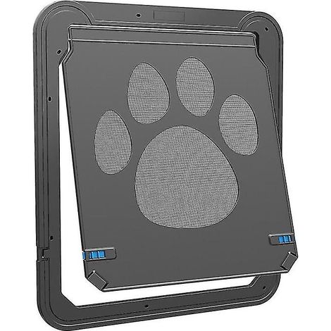 Ouvre-porte pour chien et chat - Ouverture de porte contrôlée - Écran électronique - Protection de fenêtre - Mur - Moustique (1/3)