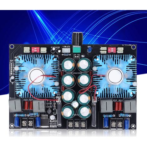TDA8954TH Hochleistungs-Dual-Core-Digitalverstärkerplatine mit Audioverstärker und Lüfter (1/5)