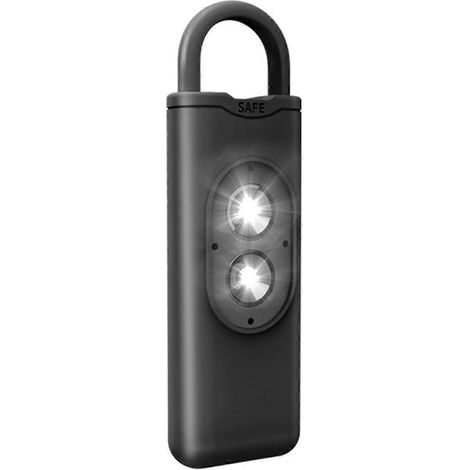 Alarme anti-loup 130 dB pour filles, enfants et femmes (noir) (1/5)