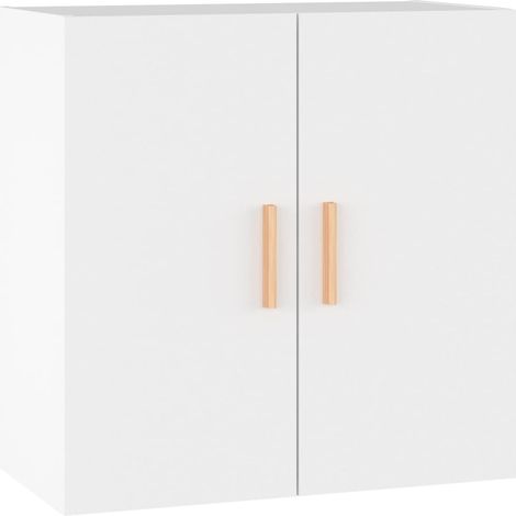 Maison Exclusive - Armadietto a Muro Bianco 60x30x60 cm in Legno Multistrato