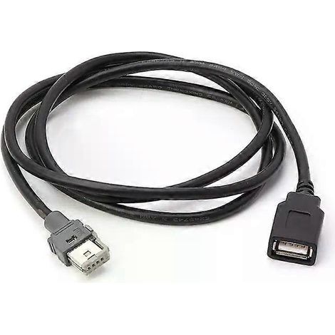 Adaptateur audio USB femelle pour interface multimédia AUX - Accessoires auto D7YA-JXLGV (1/4)