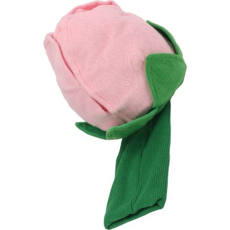 Housse de tête de club de golf en peluche avec motif floral rose, décoration pour le parcours de golf. (1/5)