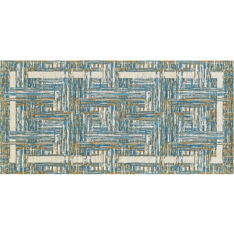 Tappeto cucina lavabile antiscivolo jacquard Bangkok Jeans (1/2)