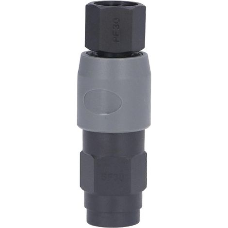 Pneumatik-Schnellkupplung, selbstverriegelnd, Typ C, Kunststoff/Stahl, für Schlauchleitungen (SF30+PF30 3/8 Zoll)