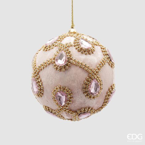 EDG Palla Gemme Velluto Rosa Oro D10 C3