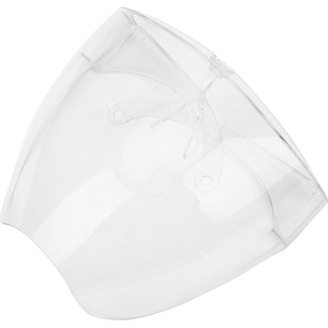 Visière de protection intégrale transparente anti-buée et anti-éclaboussures pour femmes et hommes
