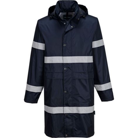 Chaqueta impermeable Iona de 100 cm PORTWEST F437 XXXL Azul marino