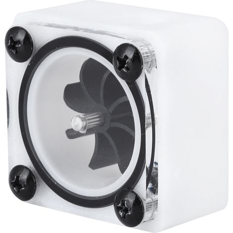 Débitmètre à eau à filetage G1/4 pour système de refroidissement liquide PC (2 voies)
