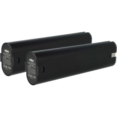 vhbw 2x batería compatible con Makita 8400VD, 8400VDW, 8400DW, 8402VDW, 903D, 8402DW, 8402VD, 903DW herramienta (2100 mAh, NiMH, 9,6 V)