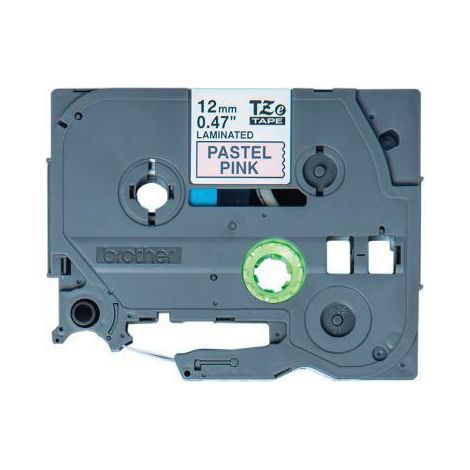 Schriftbandkassette P-touch TZe-MQE31 12 mm x 4 m (B x L) pastellrosa schwarz (1/4)