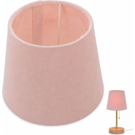 Fabric Drum Lampshade for Table Lamp Compatible with E27 Bedside Lamp Cover and Shade Replacement for Bedroom Kitchen Children's Room Interior Modern Decoration (1/5)