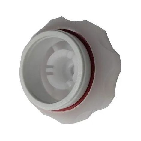 Bouchon de robinet pour collecteur Compact – 1 sortie – Entraxe 50mm – Raccord 1/2" – Pour circuits d'eau chaude et froide – Velta (1/2)