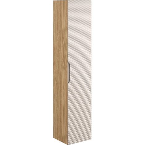Colonne de salle de bain - H 170 x L 35 x P 31 cm - Wavy Beige - Livraison gratuite (1/5)