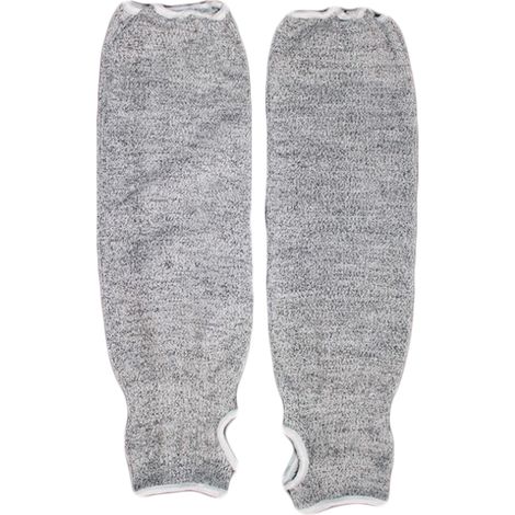 Manchon De Protection Anticoupure - Tissu Extensible Avec Trou Pour Le Pouce - Pour Atelier Industriel Et Cuisines - Par Paquet De 2 (1/5)