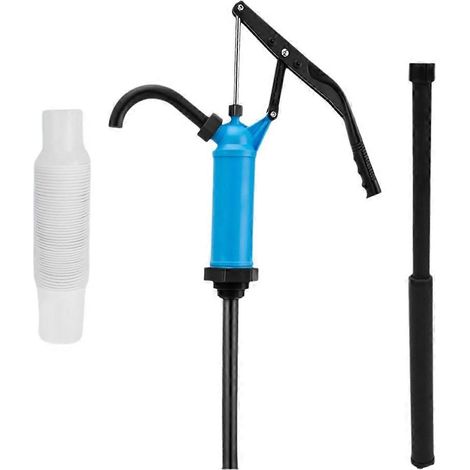 Pompe à levier pour fûts de 55 gallons, compatible avec les fûts de 5 à 55 gallons, pompe à eau manuelle (1/5)