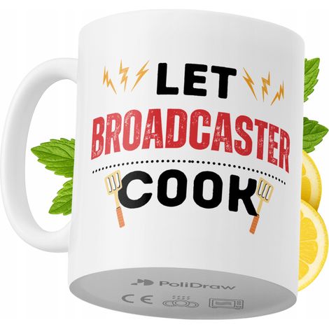 Mug humoristique pour présentateur/animatrice, avec un texte amusant et un design graphique original. Idéal pour les anniversaires, les fêtes et les occasions spéciales. Mug premium pour la maison, le (1/5)