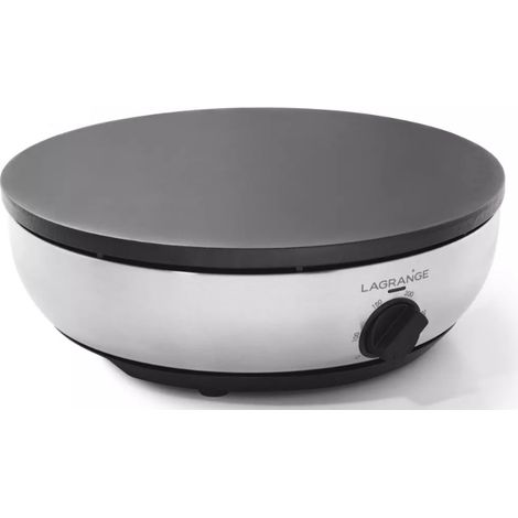 Crepiera in ghisa da 40 cm, 3000 W, acciaio inossidabile - 209003 - Lagrange