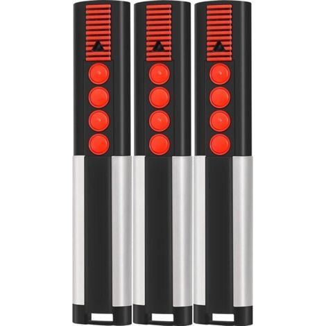 Lot de 3 868MHz Telecommande Portail, Telecommande Porte de Garage Compatible avec Telecommande 4020 TX03-868-4, 4026 TX03-868-2, 4020V000, 4026V000, Bip Portail Porte De Garage, 4 Canaux (1/4)