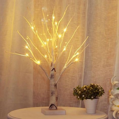 Arbre Lumineux LED Décoration de Chambre Utilisation Intérieur Lumières